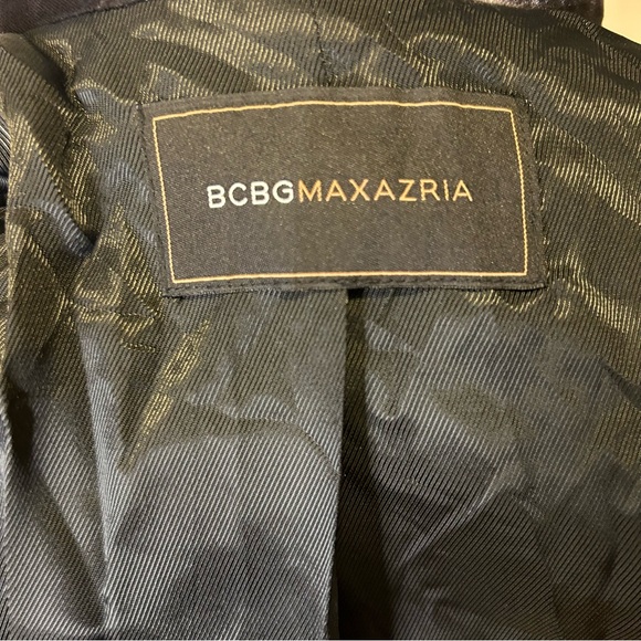 BCBG MaxAzria velvet long Double breasted coat - Picture 17 of 17
